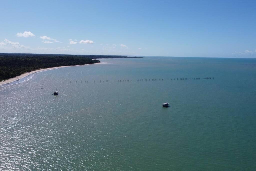Canto Do Mar - Chales Com Vista Pro Mar - 쿠무루샤치바 외부 사진