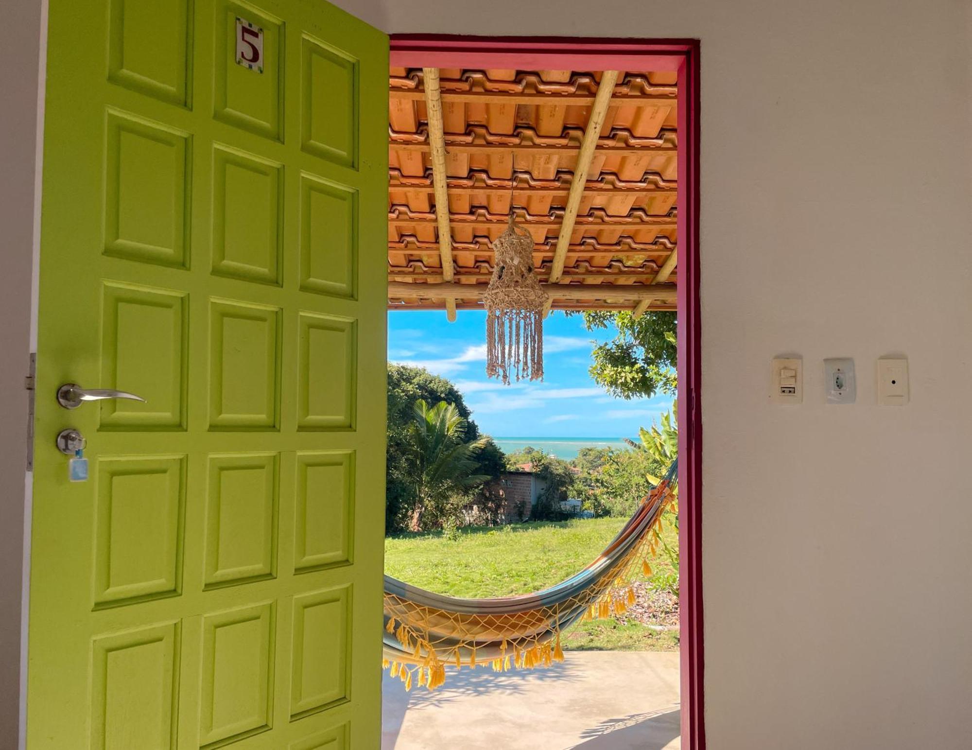 Canto Do Mar - Chales Com Vista Pro Mar - 쿠무루샤치바 외부 사진